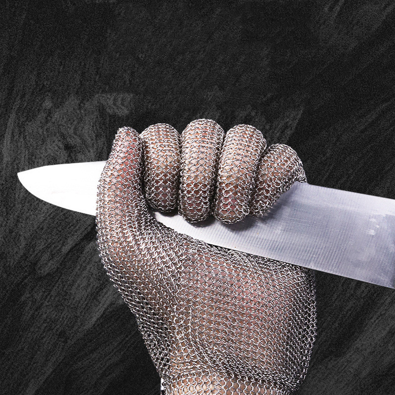 Cut-Resistant Gloves 316L Stainless Steel Mesh Gloves 3