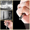 Mini Titanium Alloy Tactical Pen Multifunctional Tungsten Steel Tip Window Breaker Tool Outdoor Self-Defense Pen Functions
