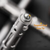 Mini Titanium Alloy Tactical Pen Multifunctional Tungsten Steel Tip Window Breaker Tool Outdoor Self-Defense Pen Tipper