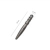 Stone Washed Titanium Alloy EDC Tactical Pen Mini Self-Defense Pen Window Breaker Camping Pen 5