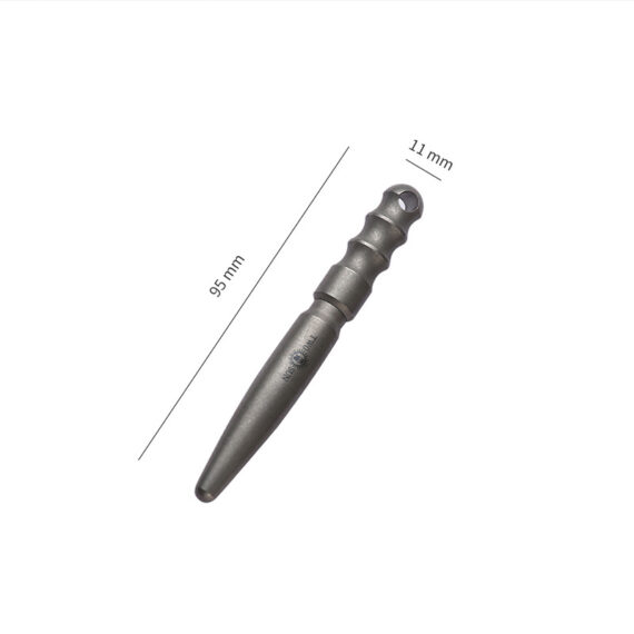 Stone Washed Titanium Alloy EDC Tactical Pen Mini Self-Defense Pen Window Breaker Camping Pen 5