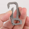 Titanium Alloy Multifunctional Keychain Carabiner Product