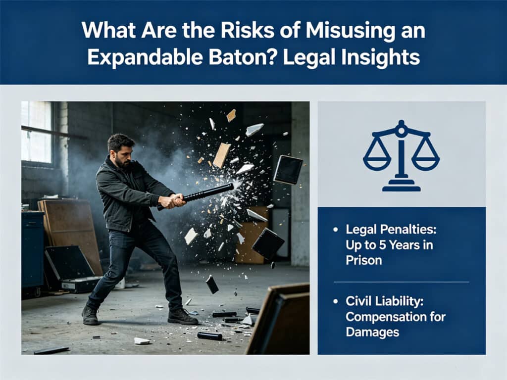 What Are the Risks of Misusing an Expandable Baton Legal Insights