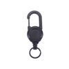 Black Backpack Steel Rope Retractable Keychain Outdoor Fishing Anti-Loss Hand Strap
