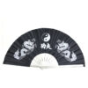Kung Fu Characters Fan Aluminum Alloy Metal Fan Bones Tai Chi Fan