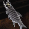 Stainless Steel Fish Keychain Bottle Opener Multifunctional Pendant