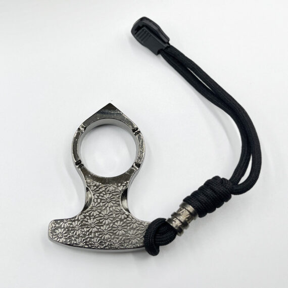 Flower-Shaped Keychain Portable Self-Defense & Window-Breaking Knuckle Device