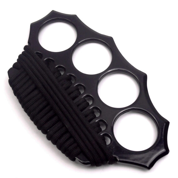 Paracord Wrapped Brass Knuckles Brass Core Tactical EDC