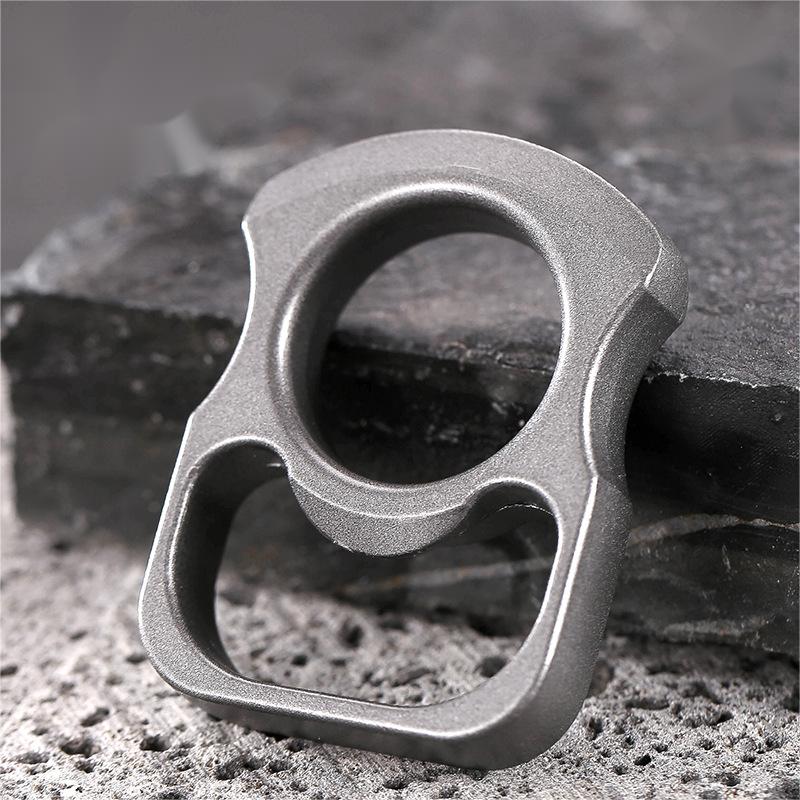 Metal Self-Defense Keychain Finger Ring & Glass Breaker - BKM