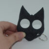 Black Cat Tactical Keychain Single-Finger Window Breaker & Self-Defense Knuckles