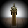 Brass Sun Wukong Monkey King Survival Whistle Car Keychain Accessory Back