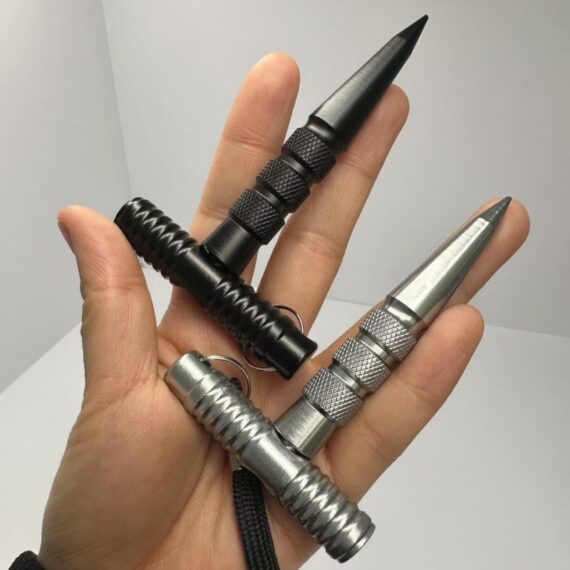 Outdoor Solid Multi-Function Portable Detachable T-Style Tactical Pen