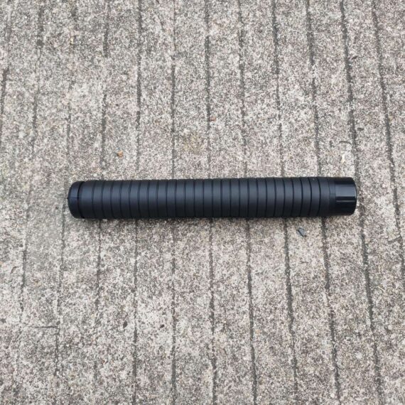 Rubber Triple-Section Expandable Baton for Self-Defense