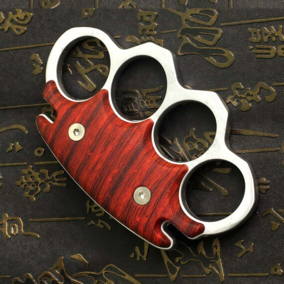 Rosewood Brass Knuckles