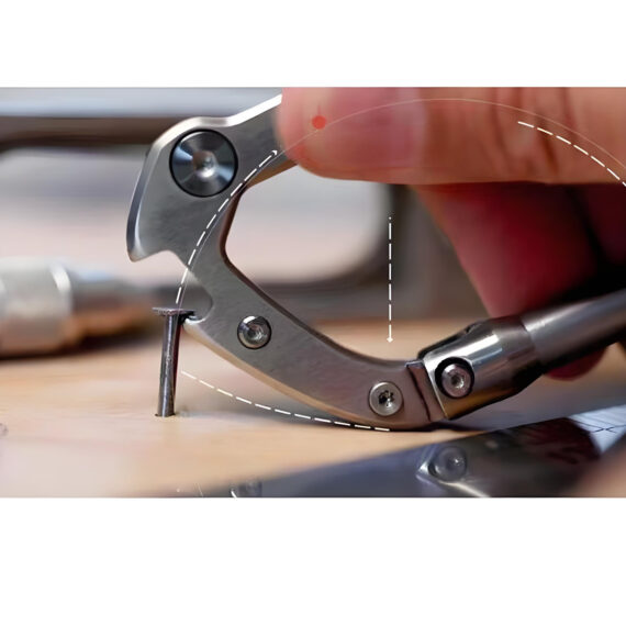 Stainless Steel Multi-Function Circular Outdoor Carabiner Keychain Clip (3)