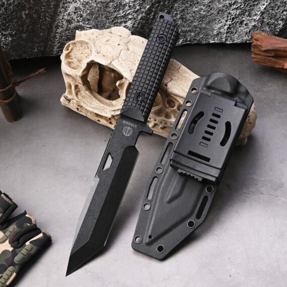High-Hardness Outdoor Fixed Blade Tactical Survival Knife (10)