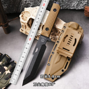 High-Hardness Outdoor Fixed Blade Tactical Survival Knife (6)