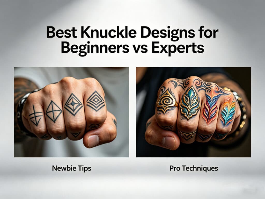 Best Knuckle Designs for Beginners vs Experts