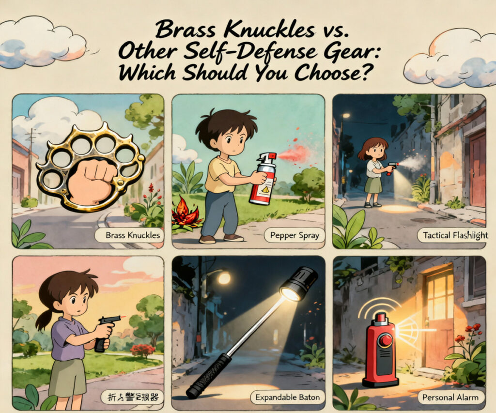 Brass Knuckles vs. Other Self-Defense Gear Which Should You Choose