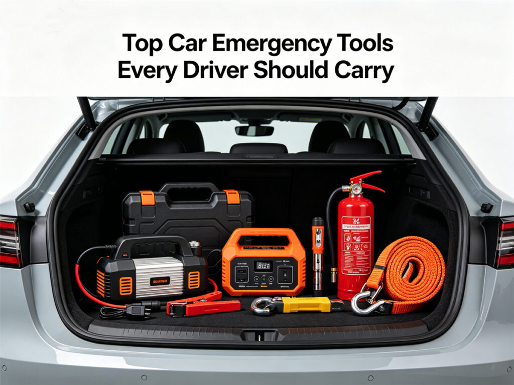 Top Car Emergency Tools Every Driver Should Carry