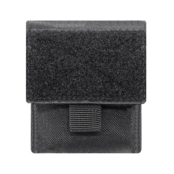 Black Compact Tactical EDC Waist Bag for Cards & Small Tools