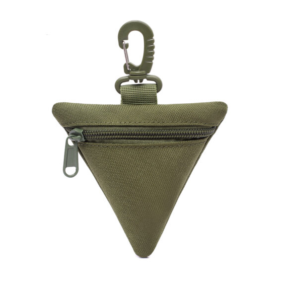 Green Portable Triangular Cycling EDC Carry Bag
