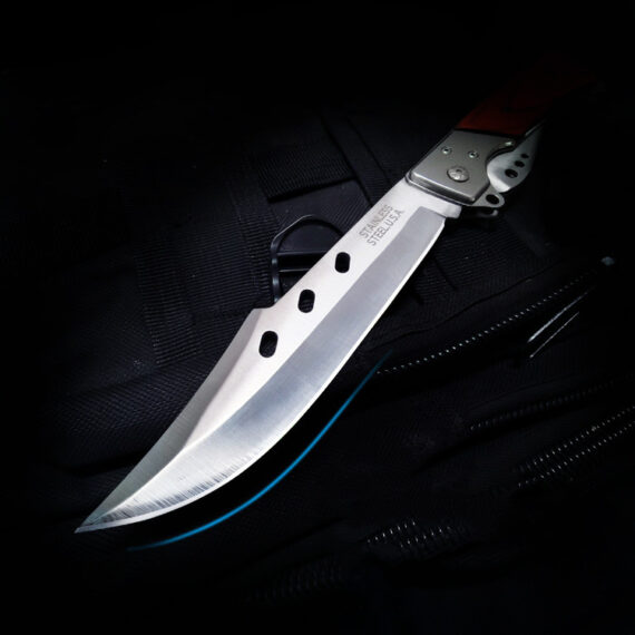 High-Hardness Dovetail Large Folding Knife for Outdoor Self-Defense 7