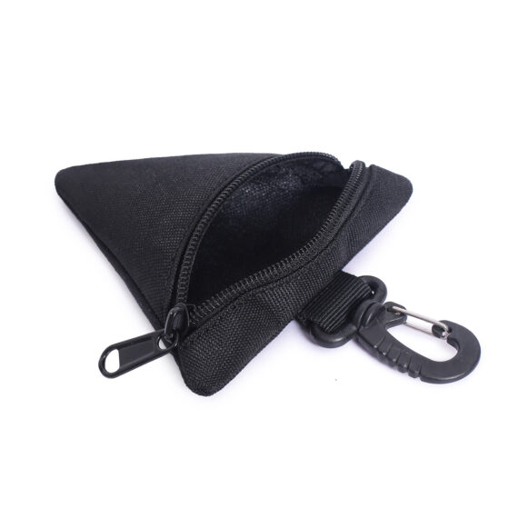 Portable Triangular Cycling EDC Carry Bag Open