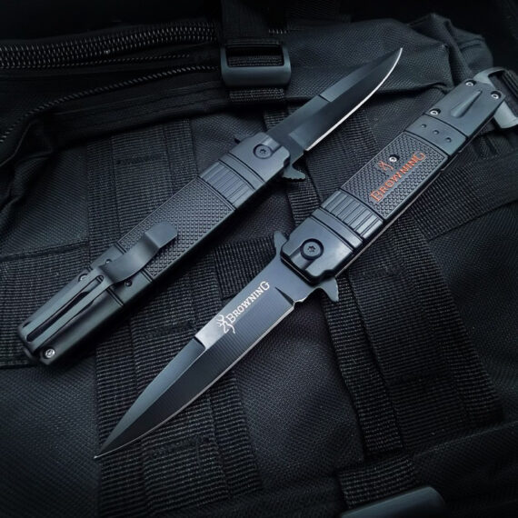 Stainless Steel Outdoor Folding Fishing Pocket Knife 2
