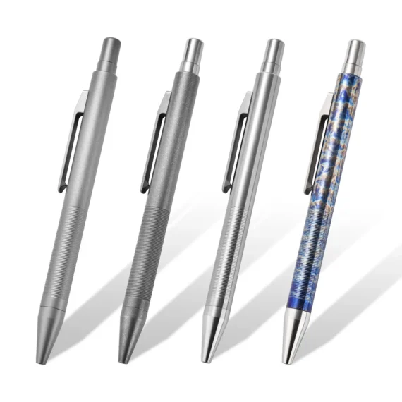 Pioneer Titanium Alloy Compact EDC Tactical Pen with Tungsten Steel Tip