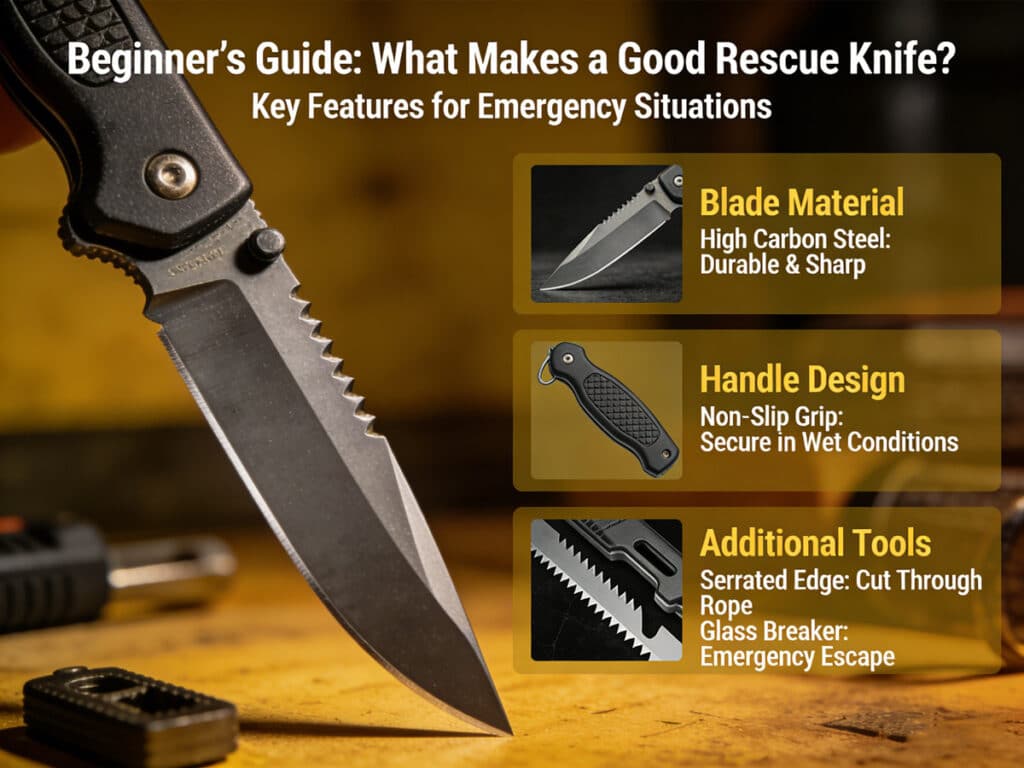 Beginner’s Guide What Makes a Good Rescue Knife