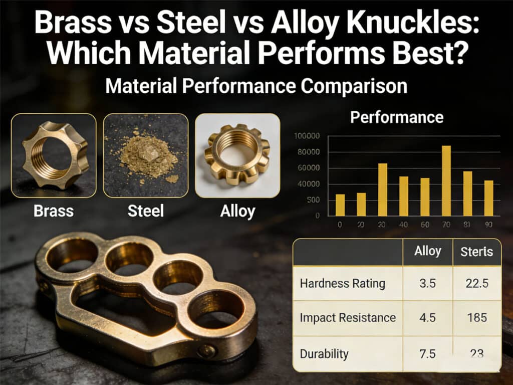 Brass vs Steel vs Alloy Knuckles Which Material Performs Best