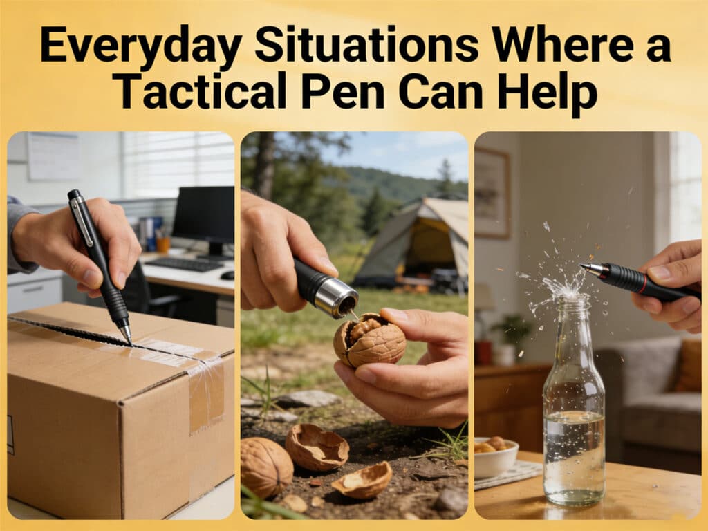 Everyday Situations Where a Tactical Pen Can Help