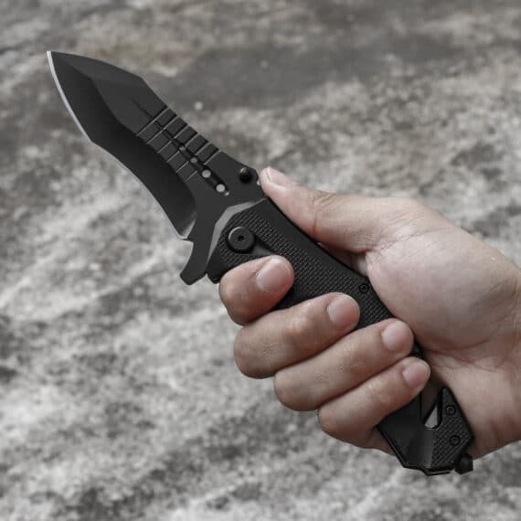 High-Hardness Camping Folding Knife (4)