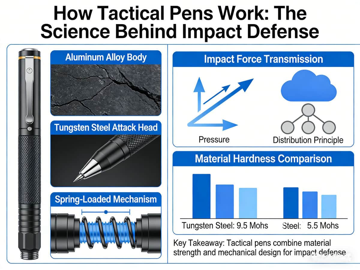 How Tactical Pens Work The Science Behind Impact Defense
