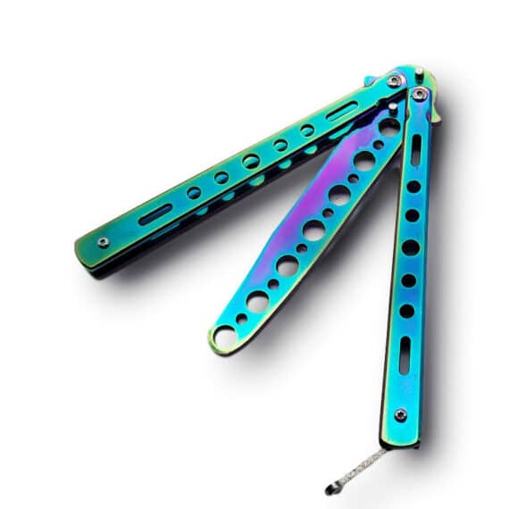 Stainless Steel Practice Trainer Tactical Knife for Beginners (3)