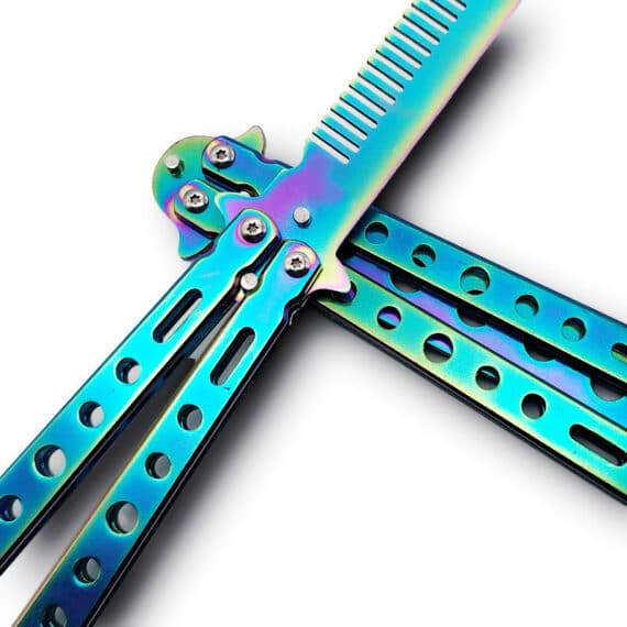Stainless Steel Practice Trainer Tactical Knife for Beginners (5)