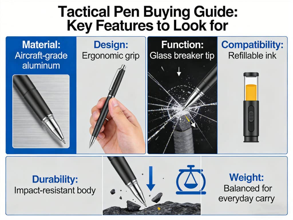 Tactical Pen Buying Guide Key Features to Look for (2)