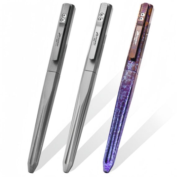 Titanium Bolt Action Tactical Pen Compact Pocket Pen for Everyday Carry