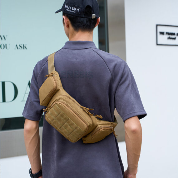 Multi-Function Outdoor Tactical Waist Pack with Concealed Holster