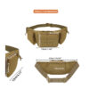Multi-Function Outdoor Tactical Waist Pack with Concealed Holster (9)