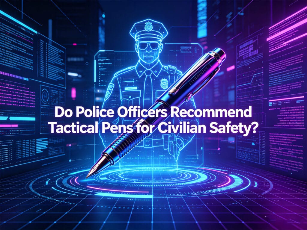 Do Police Officers Recommend Tactical Pens for Civilian Safety