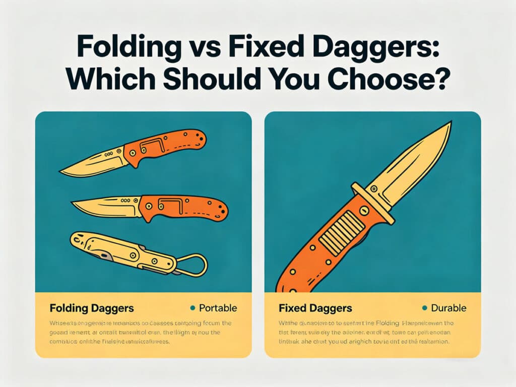Folding vs Fixed Daggers Which Should You Choose