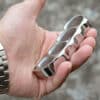 Heavy-Duty Stainless Steel Pea Pod Knuckle Duster 2