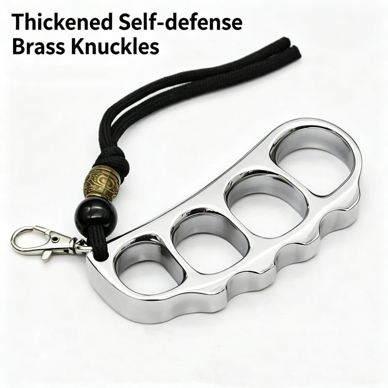 Heavy-Duty Stainless Steel Pea Pod Knuckle Duster (3)