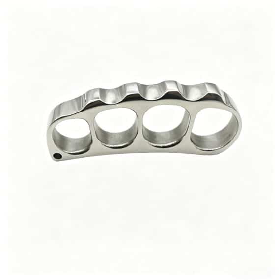 Heavy-Duty Stainless Steel Pea Pod Knuckle Duster