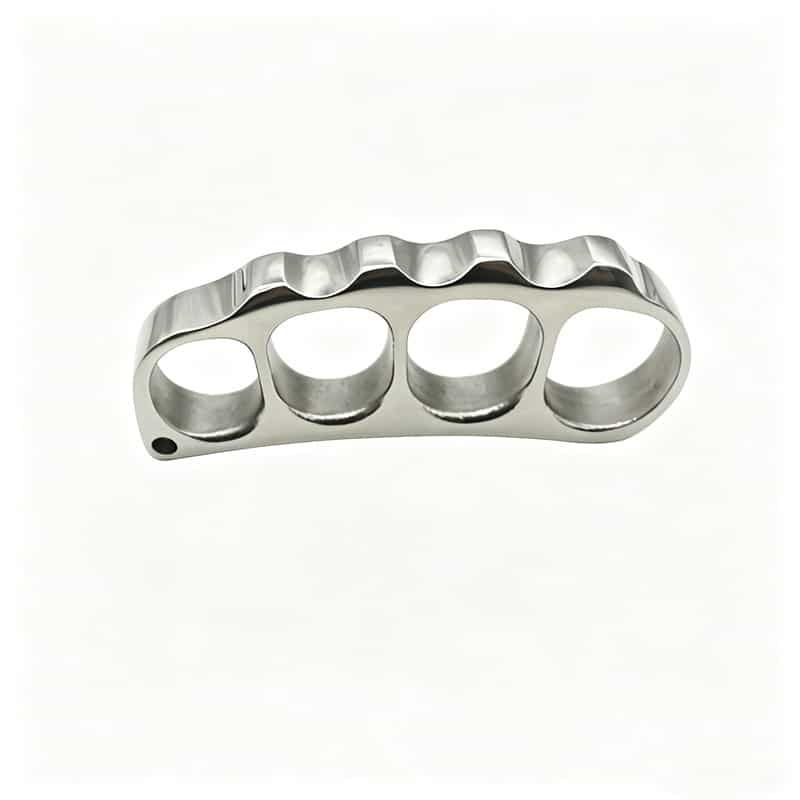 Heavy-Duty Stainless Steel Pea Pod Knuckle Duster