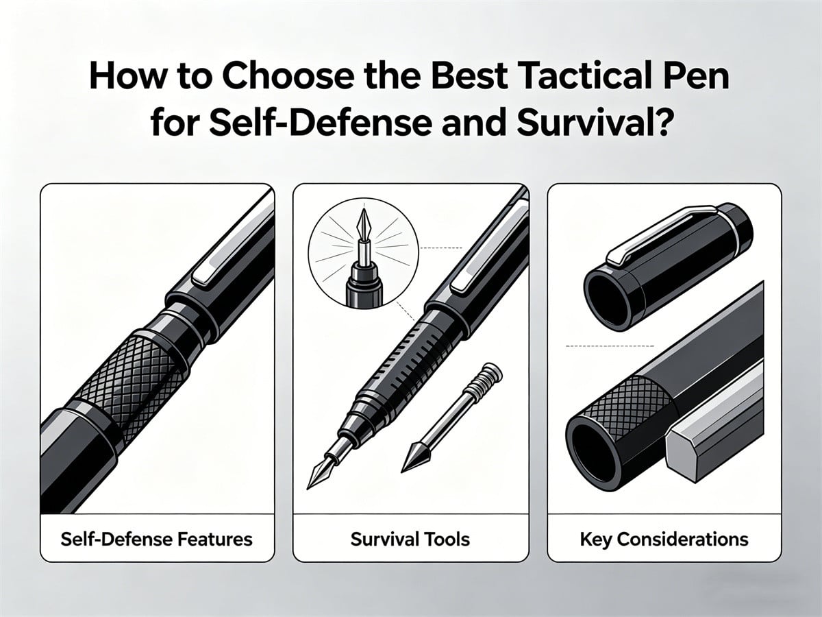 How to Choose the Best Tactical Pen for Self-Defense and Survival