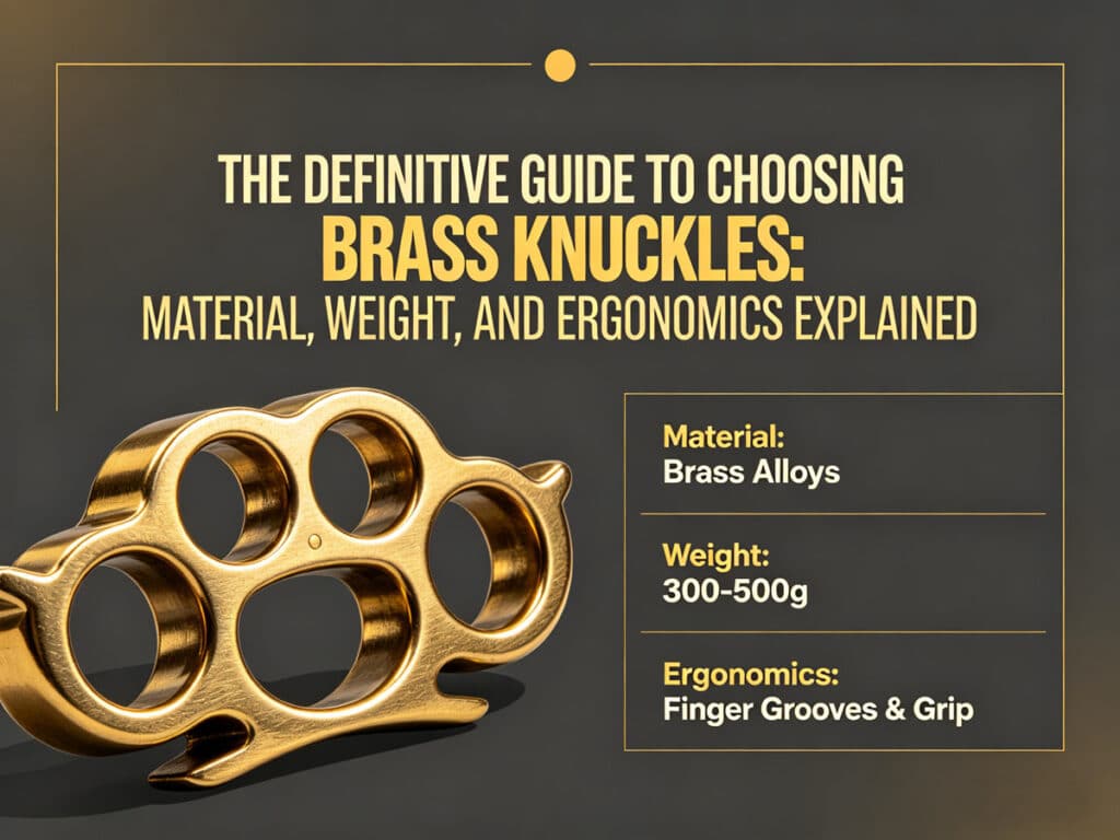 How to Choose the Right Brass Knuckles (Material, Weight, Ergonomics)