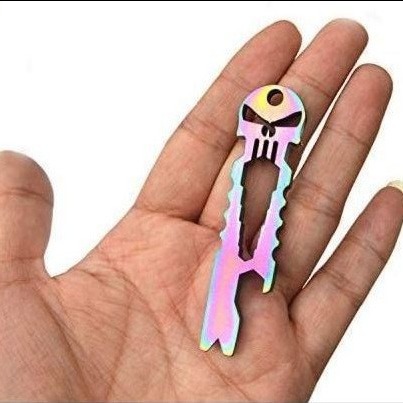 Stainless Steel Tactical EDC Multifunctional Keychain Utility Tool (6)